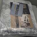 PureCozy Gray Area Rug 5x8 Washable Living Room Carpet Vintage Non Slip Soft Bedroom Indoor Office Retro Grey Low Pile Thin Oriental Medallion Large Rug for Dining Room Bathroom Kitchen