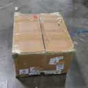 12 Steps Wall-Mounted Folding Stairs for Attic, Attic Ladder Pull Down System with Retractable Handrail& Pull Rod, Anti-Slip Steps, Attic Stairs for Home(Black, Applicable Height 9.6-10ft)