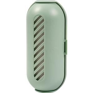 Reusable Lint Roller for Pet Hair, Washable Sticky Hair Remover with Strong Adhesion, Compact Travel Size Roller for Clothes, Sofa, Car, Carpet, Reusable & Eco-Friendly (Green)