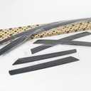 Smoke Black Side Wind Deflectors Window Visors 6p E214