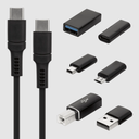 Helix Includes 6 USB-C Adapters + Carrying Case