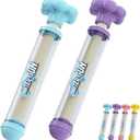 Firework Water Gun, Romantic Fireworks Style Water Spray Toy for Couples, High Pressure Pull-Out Sprinkler Spray Toys for Bathing, Pool, Party Entertainment (2Pcs D)