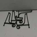 vivinin 4 Pack Plate Stands For Display,Plate Holder 6 '',Picture Frame Stand of Metal,Frame and Artworks,Small Easel for Book,Tabletop Art,Picture,Photo Platter,black (21ZSJ0001)