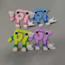 4PCS Steal a Brainrot 67 Collectible Figures, 2.7 Inch Adorable Set Brainrot Six Seven Gift for Fans