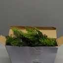 Dingion 12" Christmas Cedar Wreath Realistic Artificial Cedar Wreath for Front Door Small Fake Pine Cypress Wreaths with Cow Bell Velvet Ribbon for Xmas Holiday Outdoor Indoor Home Decor (Brown)