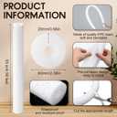 Pangda 3 Pack Pool Noodles Foam Pre Slit,55 Inch,White