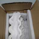 DEAYOU 4 Pack 24 Cups Egg Tray Holders, Porcelain Egg Container for Countertop Fridge, Ceramic Eggs Keeper Storage Organizer, Tiny Egg Dispenser Serving Dish Serveware for Display, Kitchen, White