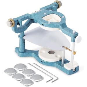Dental Magnetic Articulator, Denture Articulator, Large Size Type C Articulator for Dental Labs, Dentists and Learning Students