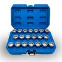 20PCS Wheel Locking Nut Key Kit for Porsche VW Touareg, Wheel Lock Nut Socket Adapter Set, Wheel Anti-Theft Lug Nut Removal Tool, Anti-Theft Screw Remover