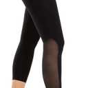Sweat Shaper Trainer Tights - Slimming Compression Trainer Yoga Leggings for Women, Body Shaping, Waist, Thigh & Glutes (Large, Black)