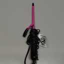 DAN Technology Small Ceramic Curling Wand with Adjustable Temperature for Tight Curls on Short & Long Hair (3/8 Inch, 10MM) (Pink)