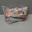 Beanie with Light for Men 2 Pack, Hat with Light Built in Rechargeable Winter Warm Knitted Headlamp Caps, Gift for Men Dads Husband Led Beanie Hats with Light(Black&Dark Orange)