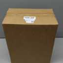 Anzoymx Stainless Steel Bathroom Trash Cans 1.8 Gallons Small Garbage Can with Pop up Lid, Metal Narrow Wastebasket, Slim Waterproof Litter Trash Bins Set for Bedroom, Toilet, Office (Black)