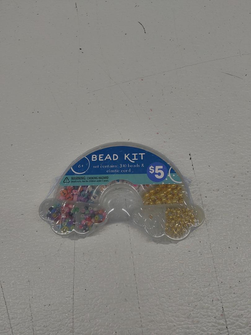 Bead Kit Set Contains 310 Beads And Elastic Cord Set Of 3 Bead Kit Set Contains 310 Beads And Elastic Cord Set Of 3