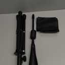 Batting Tee Baseball Tee,Softball Travel Portable Tee Tripod Stand Rubber Tee for Batting Training Practice with Carrying Bag (Black)