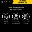 Nugenix Essentials Tribulus Terrestris for Men Extract - 95% Total Saponins, 1000mg High Potency, Extra Strength, 120 Count, Expiry: 07/2027