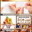 Qilery Bookshelf Bulletin Board Set Read and Grow Motivational Classroom Decor Reading Library Bulletin Board Set Inspirational Cutout for Back to School Classroom Decoration