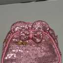 KL928 Girls Mini Backpack Bowknot Polka Dot Cute Small Daypacks Convertible Shoulder Bag Purse for Women (Pink)