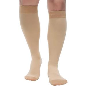 Compression Socks 8-15 mmHg - Support Hose Knee High Stockings Varicose Veins Compression Socks for Women& Men , Soothe Relief Circulation and Swelling L Compression Socks 8-15 mmHg - Support Hose Knee High Stockings Varicose Veins Compression Socks for Women& Men , Soothe Relief Circulation and Swelling L