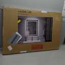 LOAAO 23.6"x35.4" LED Mirror for Bathroom, Lighted Bathroom Mirror with Lights, Anti-Fog, Dimmable, Memory Function, Clear Reflection