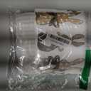 Artoid Mode Wood Stripe Rabbit Bunny Easter Kitchen Towels Dish Towels, 18x26 Inch Seasonal Spring Decoration Cleaning Set of 2