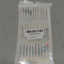 30Pcs Nail Drill Bits Set: 3/32 Inch Carbide Cuticle Ceramic Diamond Nail Bits for Nail Drill for Acrylic Gel Nail Manicure Pedicure Remover Tools for Home Salon