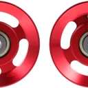 BESPORTBLE 2 pcs Pulley Gym pully Equipment for Skateboard Wheels tricep Rope Attachment Gym Equipment Household appliances Gym Machines