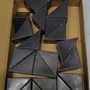 uxcell 20Pcs Plastic Corner Protectors 30x67mm Right Angle Shape Glass Corner Guards Cushion for Corner Protection of Glass, Mirror, Tile, Black