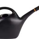 Bloem: Easy Pour Watering Can - Black - 1.6 Gallon (204 Oz), Durable Construction, Dual Handles, Sprinkle & Stream Functionality, Plants & Gardening
