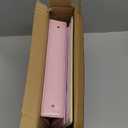 SUNEE 1.5 Inch Binders 3 Ring 4 Pack, Clear View 1 1/2 Inch Binders Three Ring PVC-Free (Fit 8.5x11 Inches) for School or Office Supplies, Assorted Pastel