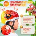 Toddler/Kids Bike Helmet for Boys Girls Adjustable Kids Helmet 3D Lightweight Ventilation and Multi-Sports Scooter Cycling Roller Balance Bike, Smal