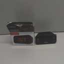 Timex Alarm Clock with Large Display, Digital Alarm Clock for Bedroom Includes 120V Universal Power Adapter (T121B - Black)