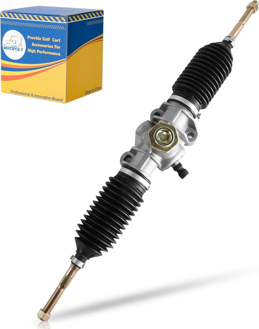 Golf Cart Steering Gear Box Assembly Steering Rack 102288601 103679701 for Club Car Precedent, Onward and Tempo 2004-up Gas & Electric Golf Cart
