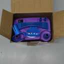 NuLink Balloon Pump Electric Portable Dual Nozzle Air Pump for Balloons Blower Pump Inflator for Decoration, Birthday Party [110V~120V, 600W, Purple]