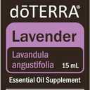 doTERRA Lavender Essential Oil - 15 ml (Lavender) (0.51 Fl Oz (Pack of 1))