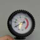 Alomejor Inflatable Boat Kayak Raft Pressure, Air Thermometer, Up to 0.6bar/8.55 PSI, PVC Material, Long Hose Adapters