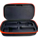 Wireless Microphone Case Compatible with JBL PartyBox Wireless Mic - 2X Digital Wireless Microphones,Protable Mic Travel Bag Storage Box for Receivers,Adapters,AA Batteries,Charger,Black (Box Only)