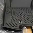 LASFIT Floor Mats for Jeep Compass 2007-2016 2017All Weather, TPE, Custom Fit, Car Mats, Floor Liners, Cargo Mat, Trunk Liner, Black