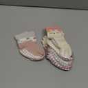 MQELONG 6 Pairs Baby Girls Non Slip Crew Socks Grips Socks for Infants Toddlers Kids Girls (1-3T, Animal)