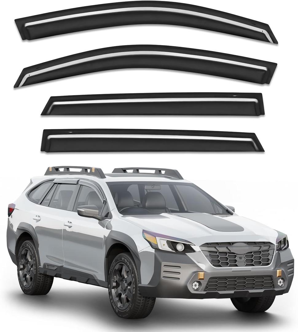 Out-Channel Window Visors Rain Guards for Subaru Outback 2020-2025