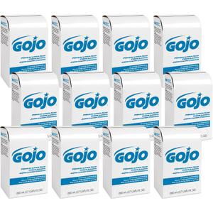 GOJO Premium Lotion Soap, Waterfall Fragrance, 800 mL Lotion Hand Soap Refill 800 Series Bag-in-Box Soap Dispenser (Pack of 12) - 9106-12