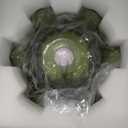 Semi Flush Mount Ceiling Light,Hallway Vintage Lights Fixture Ceiling Green 11" E26 Vintage Light Fixtures for Closet Hallway Kitchen Dining Room