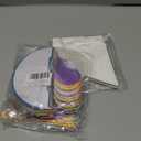 Fecedy Happy Birthday Banner With Colorful Paper Flag Bunting Paper Circle Confetti Garland Swirl Streamers Honeycomb ball for Birthday Party Decorations