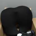 Pressure Relief Seat Cushion for Long Sitting Hours on Office, Home Chair, Car Memory Foam Office Chair Cushion for Back, Coccyx, Tailbone Pain ReliefBlack