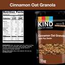KIND Healthy Grains Granola, Cinnamon Oat Clusters with Flax Seeds, Healthy Snacks, Gluten Free, 100% Whole Grains, 5g Protein, 11oz, 1 Count (EXP 01/27/26)