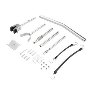 Adjustable Outboard Motor Transom Saver Boat Transom Support 28-59in Heavy Duty Universal Fit for Up to 150 Outboard Engines with Spring Design