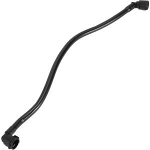Radiator Hose No.17128651298 Engine Coolant Overflow Hose for BMW X3 2011-2017 for BMW X4 2015-2018 Plastic Black Good Sealing