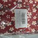 Women's Casual Dresses Short Sleeve Cotton Summer Simple Sun Dress Vacation, Red White Flower-M