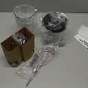 WHUTO Cordless Immersion Hand Blender, 5-in-1 Variable Speed blender handheld,Rechargeable with 2000mAh Battery, BPA-Free & Dishwasher-Safe Accessories:700ml Beaker,Chopper,Whisk & Milk Frother,Ink