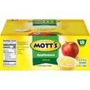 Mott's Applesauce, 4 Oz Cups, 18 Count, No Artificial Flavors, Good Source Of Vitamin C, Nutritious Option For The Whole Family (EXP 04/28/27)